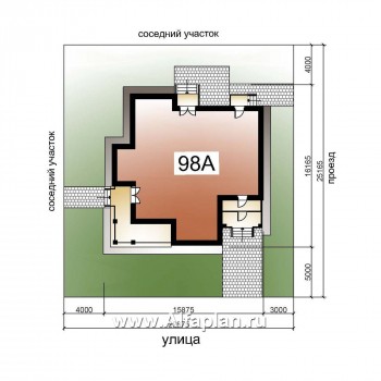 Проекты домов Альфаплан - «Голицын»- изящный коттедж с двусветной гостиной - превью дополнительного изображения №8