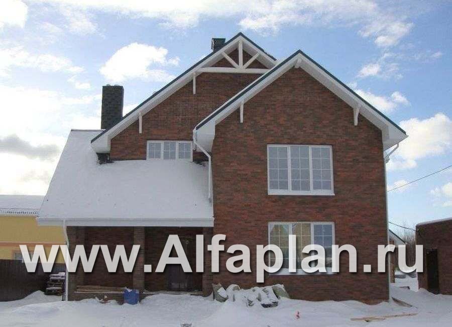 Проекты домов Альфаплан - «Новая пристань» - дом для удобной загородной жизни - дополнительное изображение №1