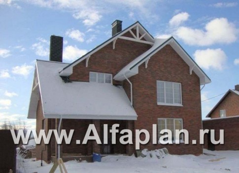 Проекты домов Альфаплан - «Новая пристань» - дом для удобной загородной жизни - превью дополнительного изображения №2