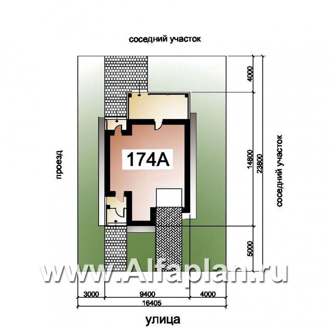 Проекты домов Альфаплан - Компактный и вместительный загородный дом - дополнительное изображение №1